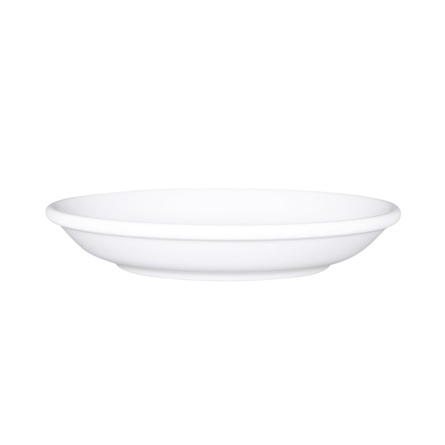 Melamine Coffee Saucer - White