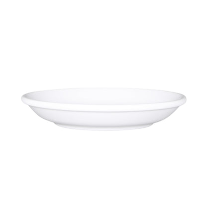 Melamine Coffee Saucer - White