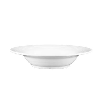 Melamine Round Bowl - White Gloss