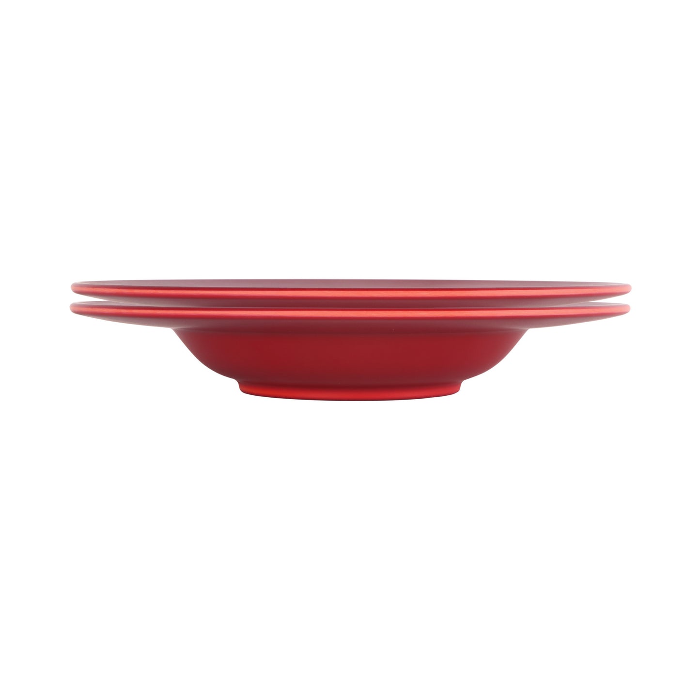 Melamine Round Past/Soup Bowl - Red Glaze