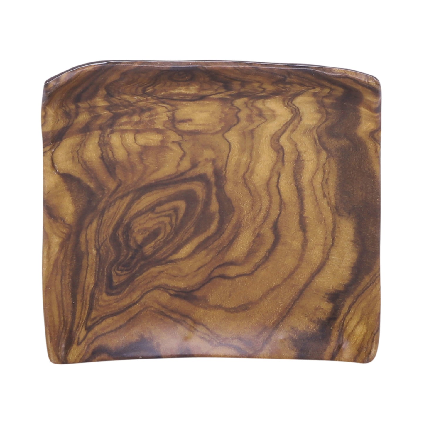 Melamine Square Plate - Sequoia