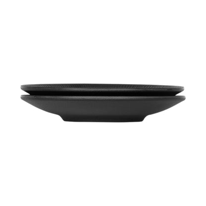 Melamine Round Plate - Black
