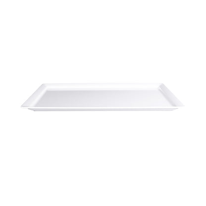 Melamine Rectangular Serving Platter - White