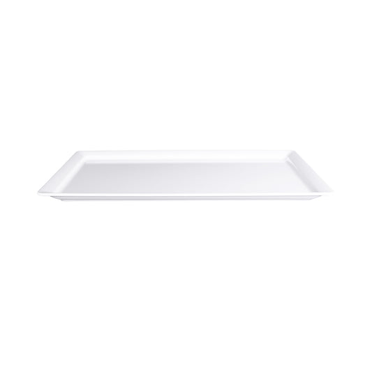 Melamine Rectangular Serving Platter - White