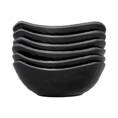 Melamine Squarish Bowl - Black