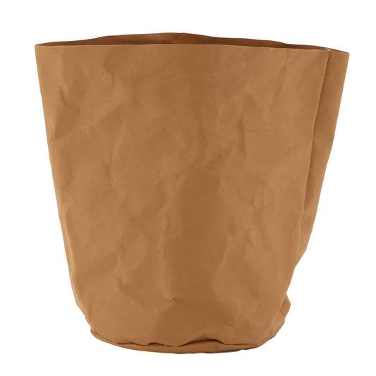 7.75" Dia. Washable & Reusable Paper Bag / Bread Basket, 11.25" tall unrolled, set of 2