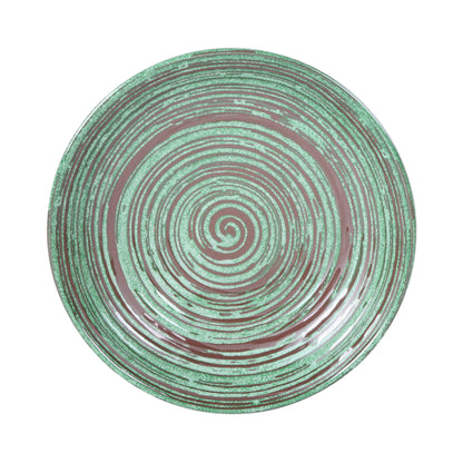 Melamine Round Bowl - Stardust Green
