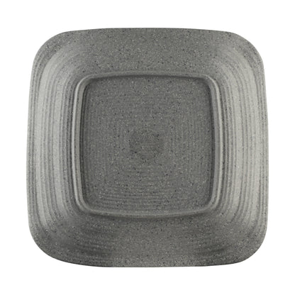 Melamine Irregular Square Plate - Granite Stone Design