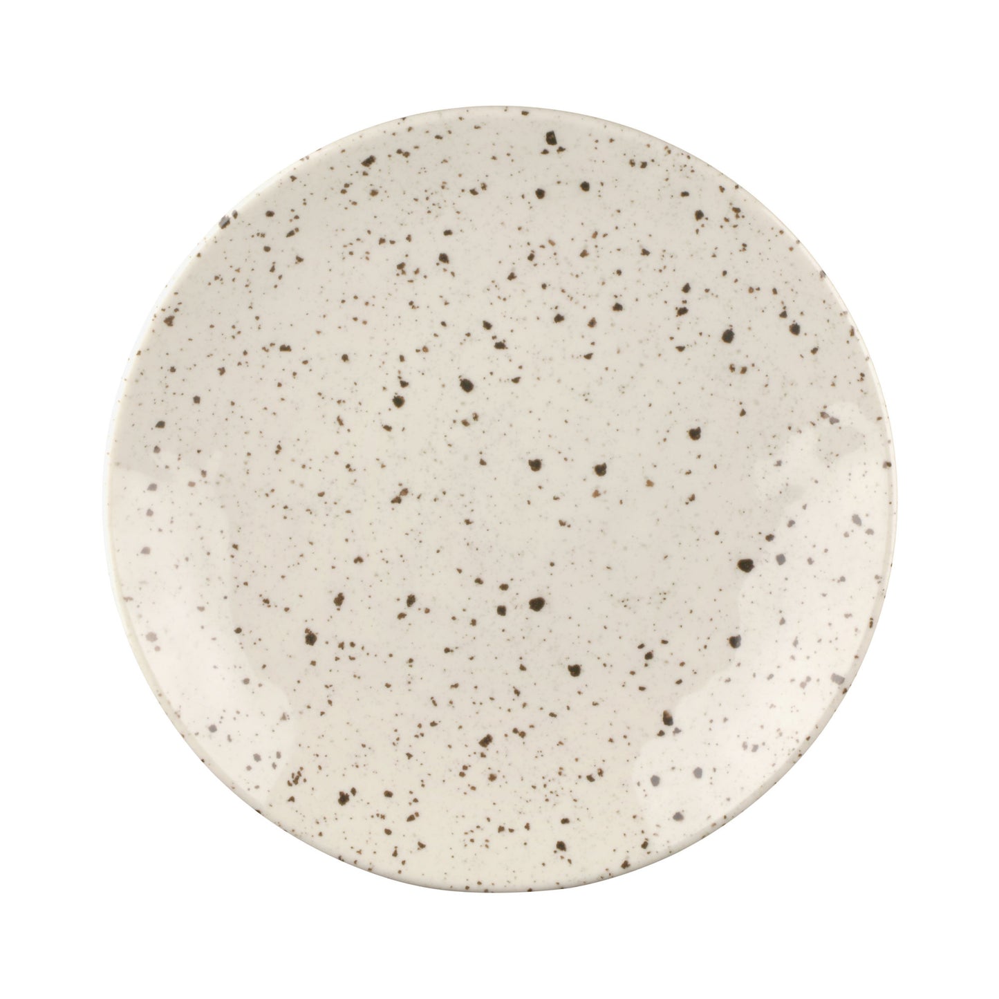 Melamine Round Plate - Chocolate Chip
