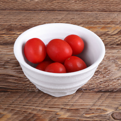 Melamine Round Bowl - White
