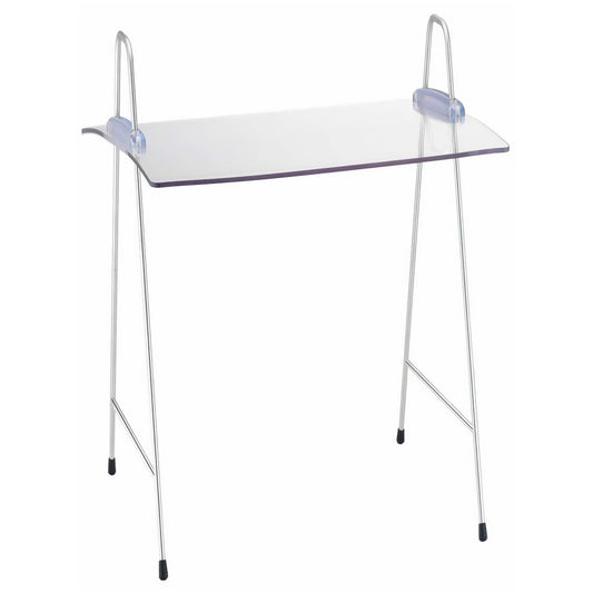 Acrylic Rectangle Sneeze Guard, Portable and Adjustable In