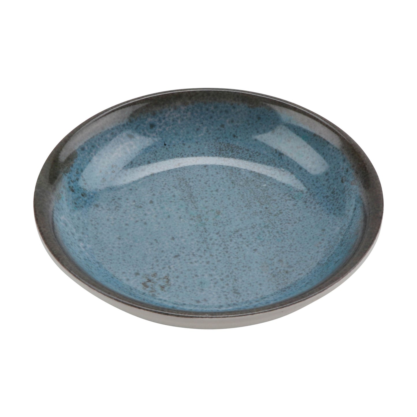 2.29 oz amaze robin egg blue/white round melamine reactive glaze ramekins, 4"L x 4"W x 0.5"H, GET, cheforward