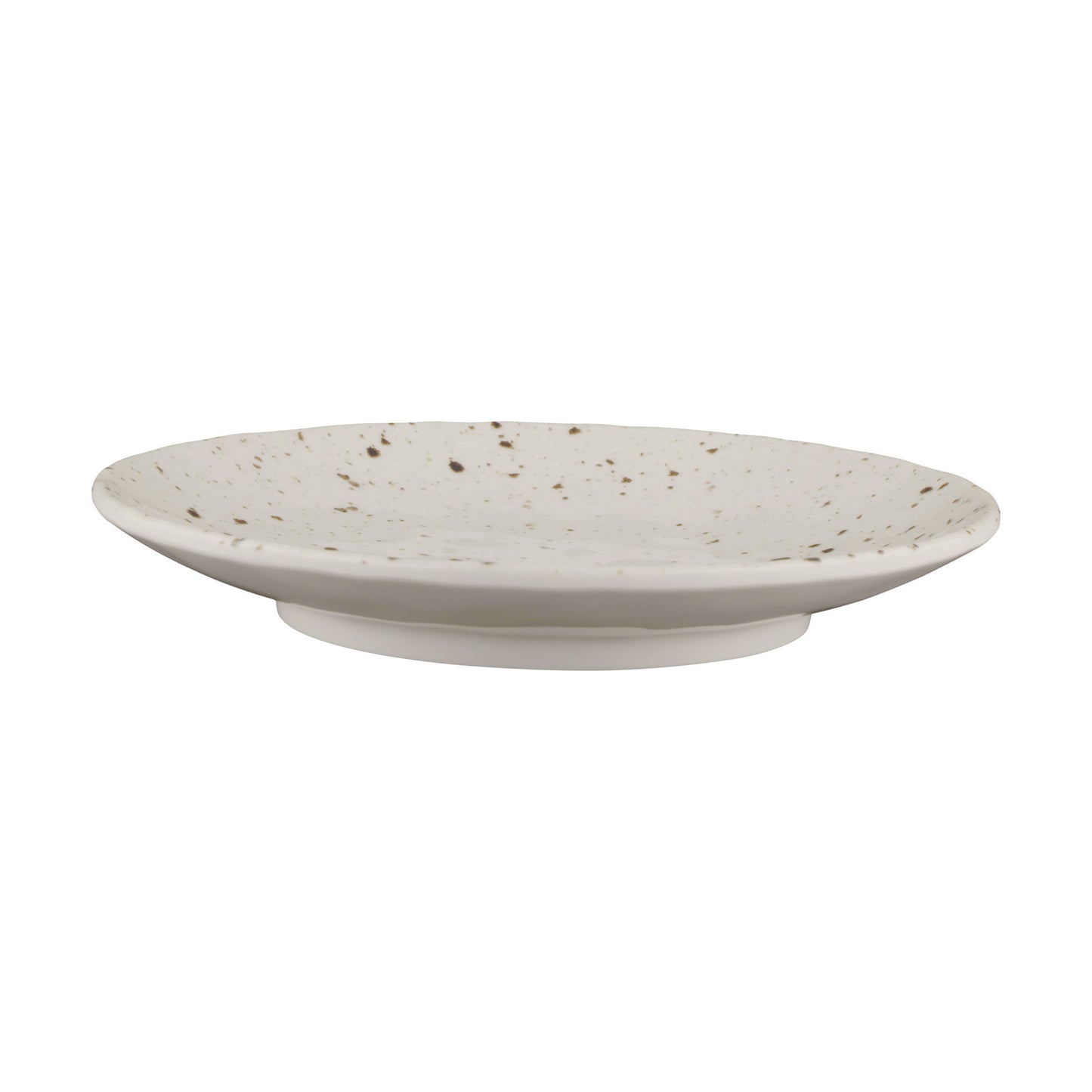 Melamine Round Plate - Chocolate Chip