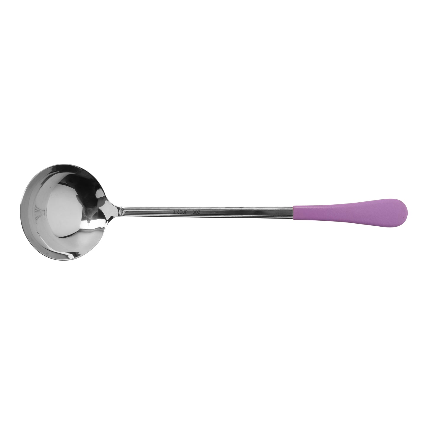 3 oz., 12.5" Stainless Steel Ladle w/ Mirror Finish and Cool-Grip Handle