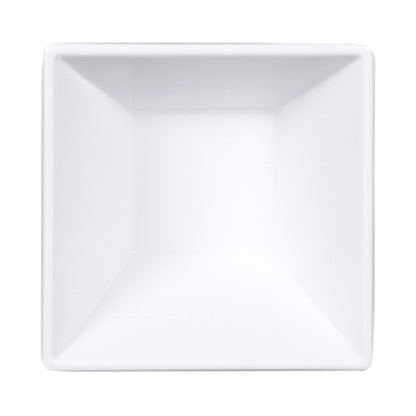 Melamine Square Bowl - White