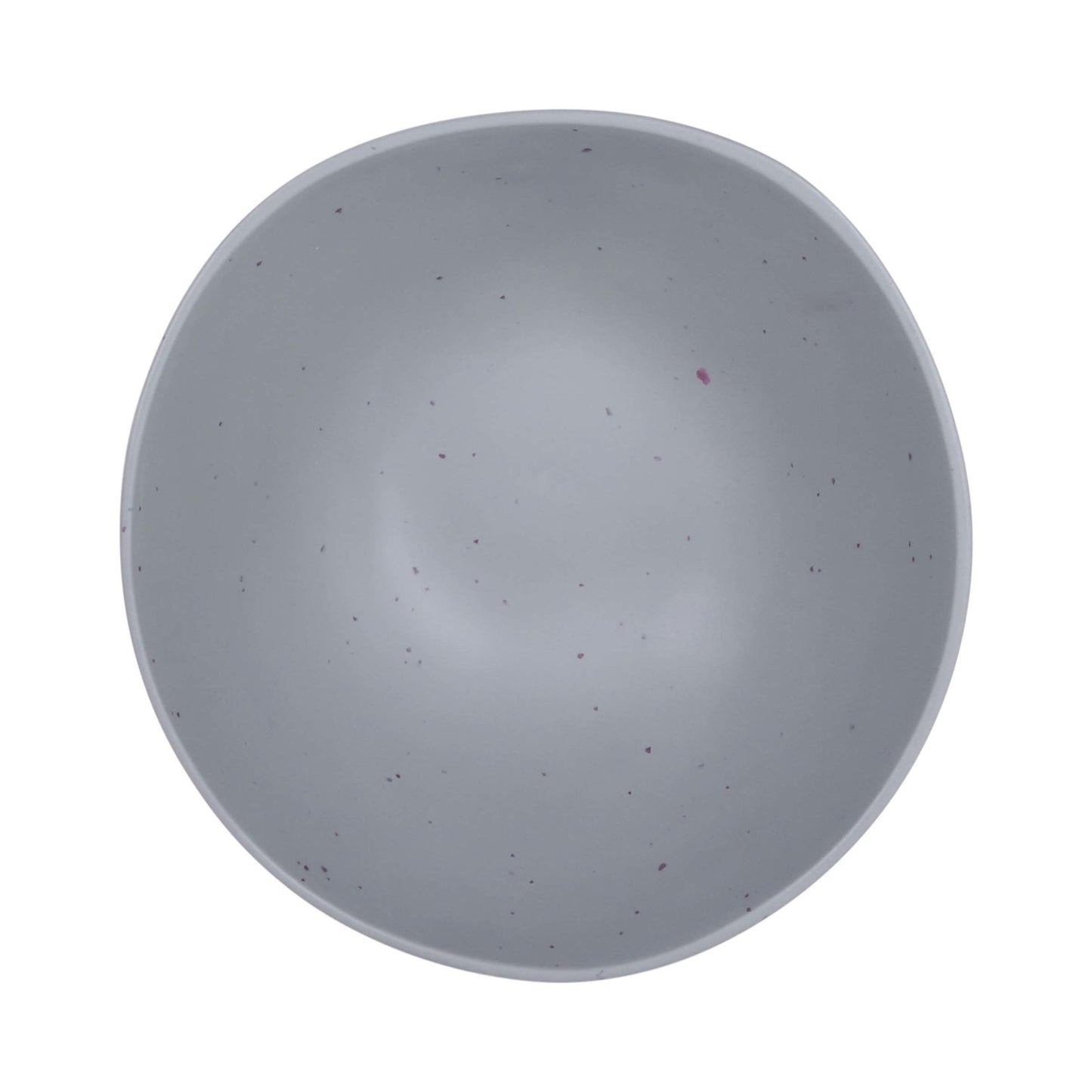 Melamine Round Bowl - Dark Gray w/ Speckle