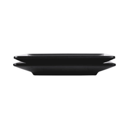 Melamine Square Plate - Black