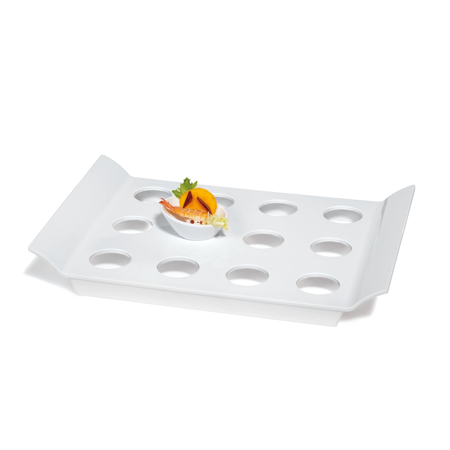 18" x 13" Tray w/12 Round Slots