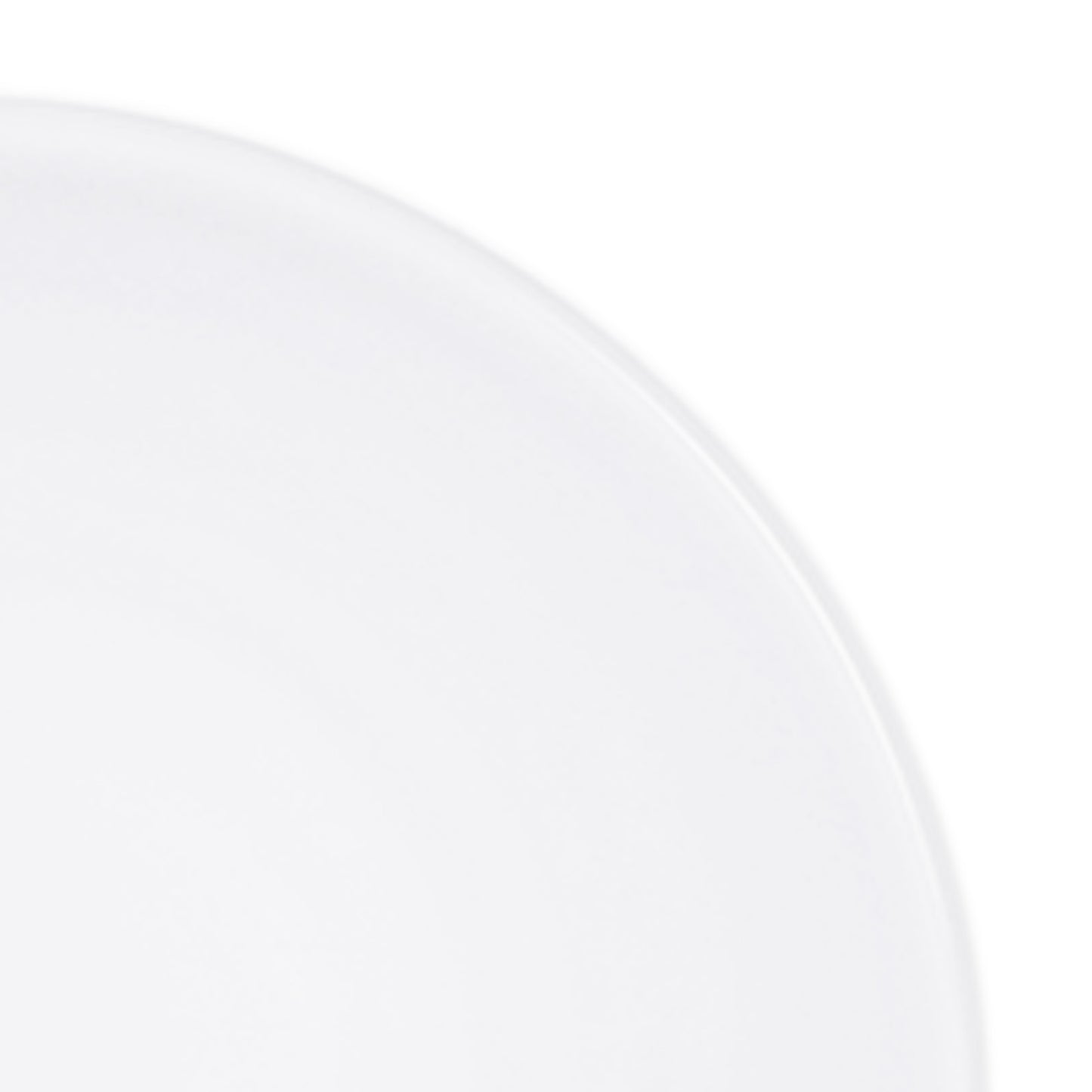 Melamine Round Bowl - White