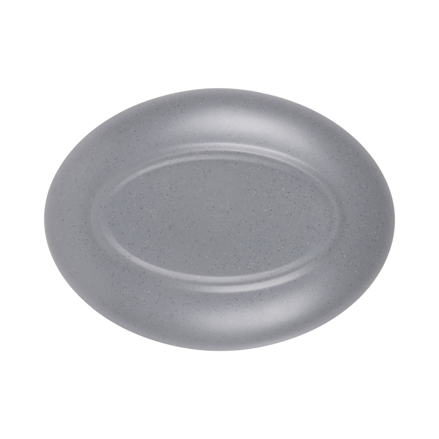 Melamine Oval Platter - Granite Stone