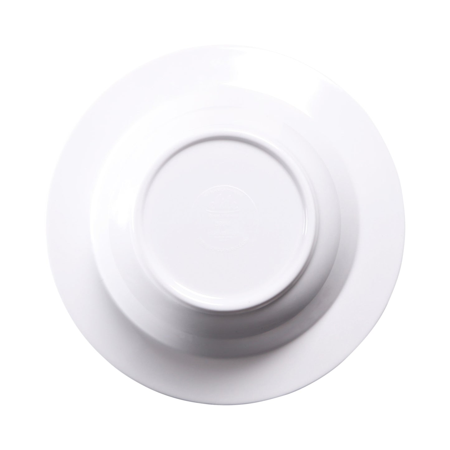 Melamine Round Crackle Bowl - White