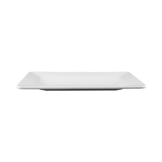 Melamine Rectangular Pebble Tray - White