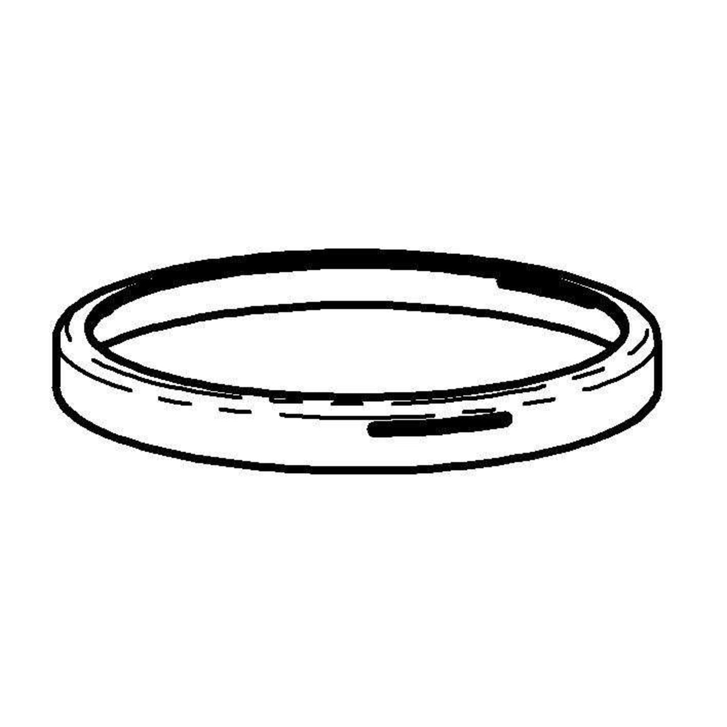 ELEGANCE Lid/Hood 'Buffet Bowl'  Cover Ring PC, white