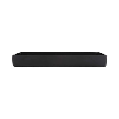 Melamine Rectangular Tray - Black
