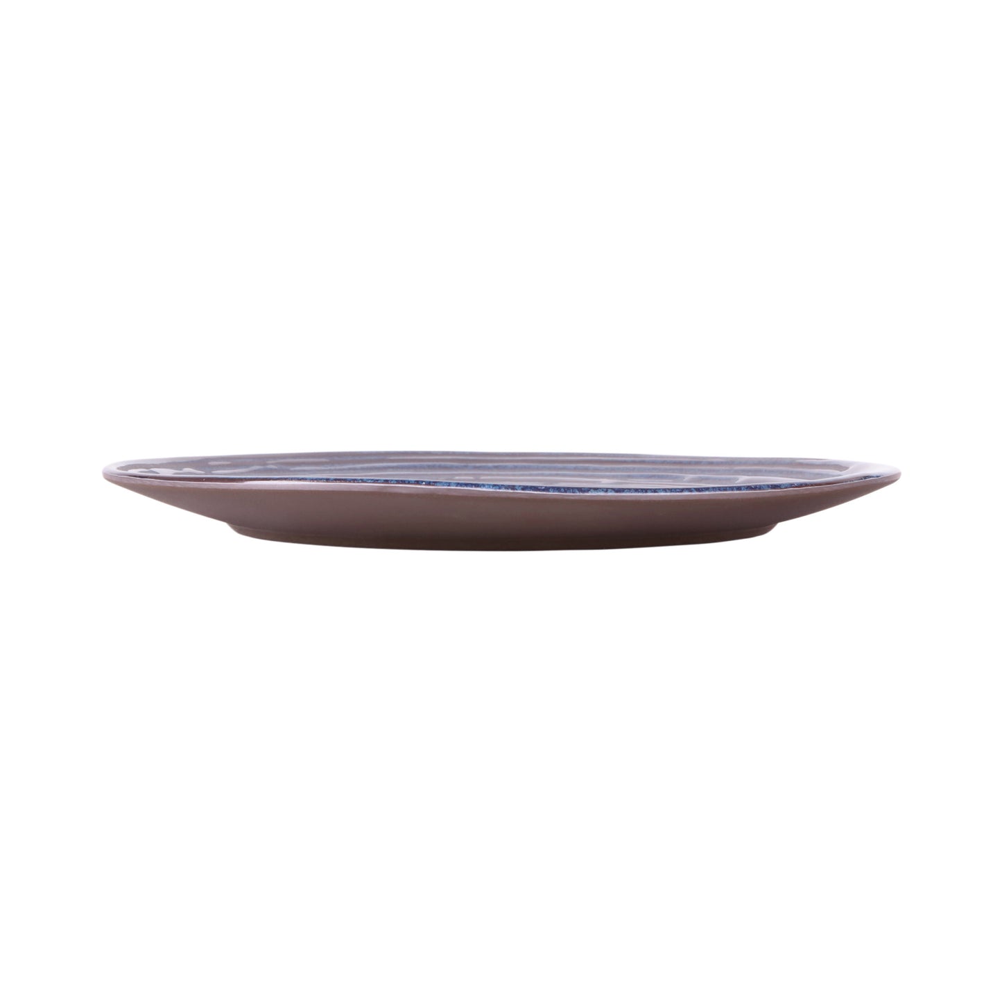 Melamine Round Plate - Stardust White