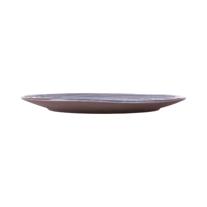 Melamine Round Plate - Stardust White