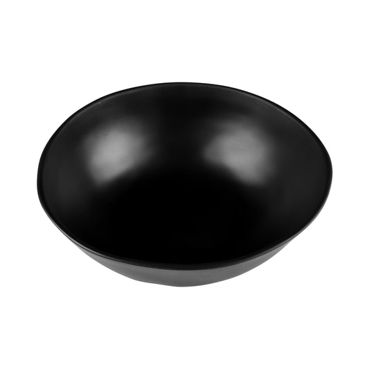 Melamine Round Bowl - Black