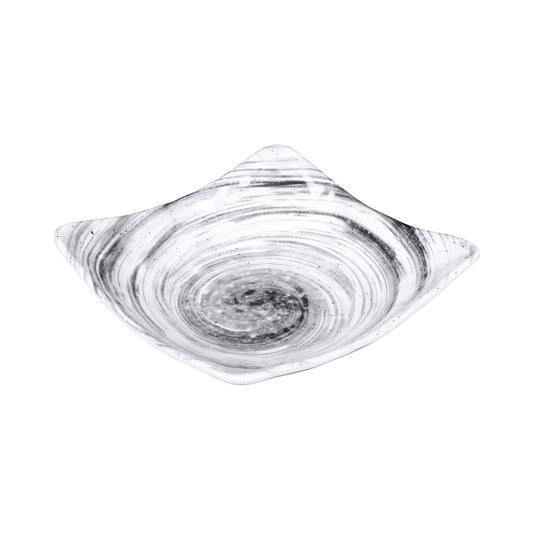 Melamine Square Bowl - Black Design