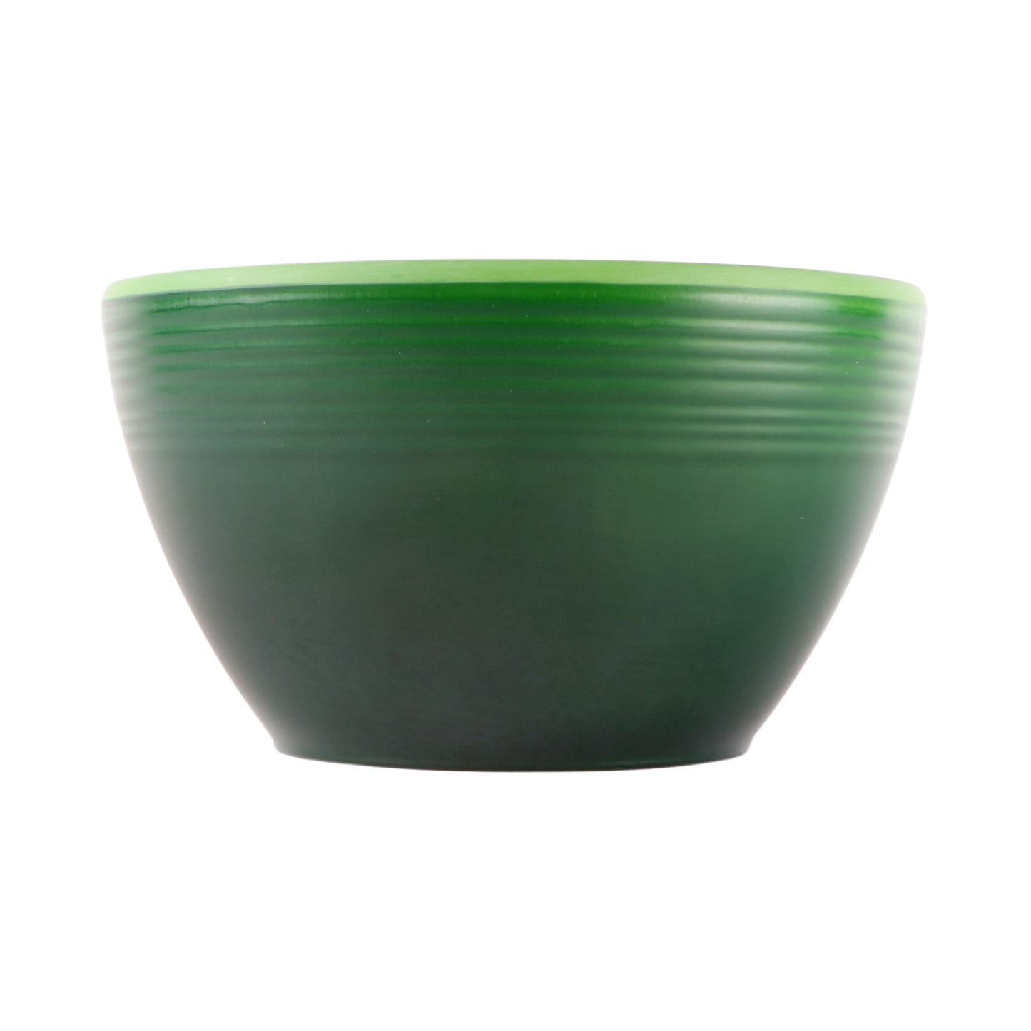 Melamine Round Bowl - Green Glaze