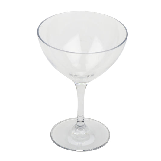 6 oz. Tritan, Clear, Martini/Cocktail Glass, (9 oz. rim-full), 3.96" Top Dia., 5.45" Tall, GET. Social Club (12 Pack)