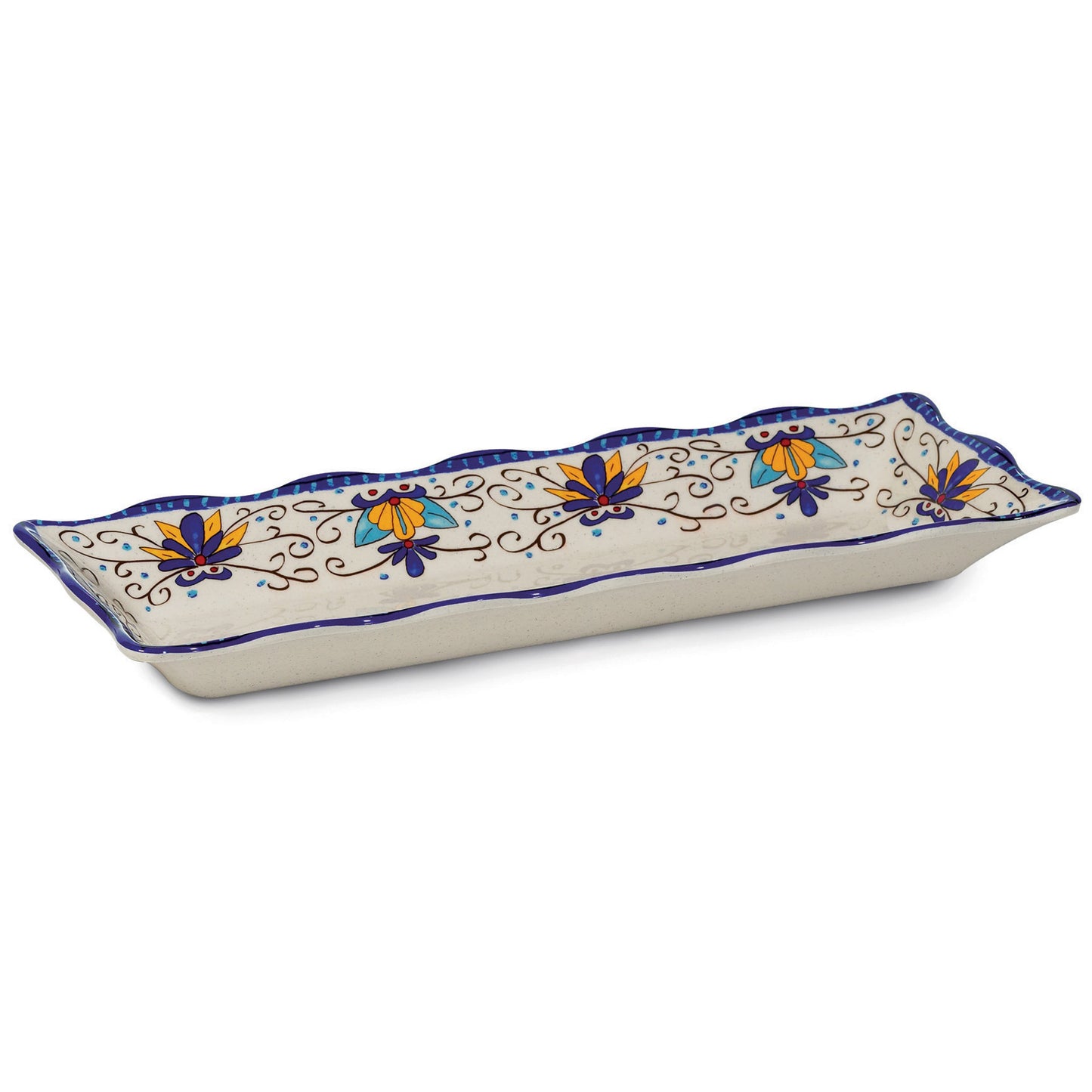 1.8 qt. Melamine Tray- Santa Lucia