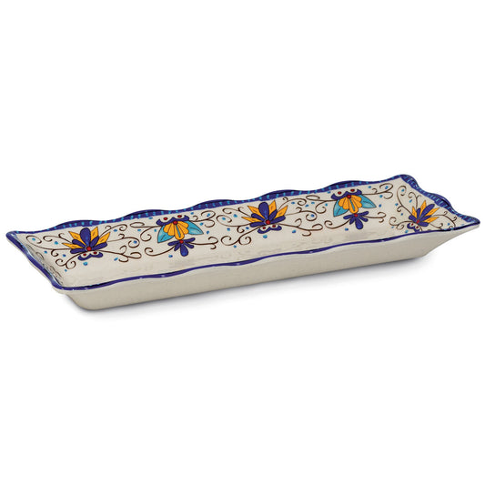 1.8 qt. Melamine Tray- Santa Lucia