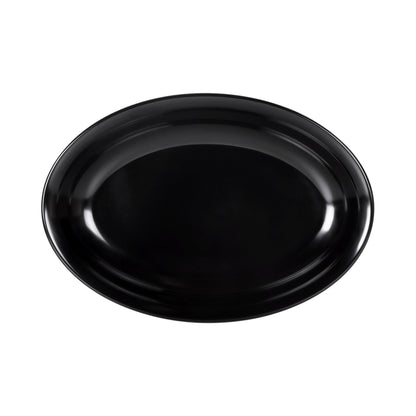 Melamine Oval Platter - Black