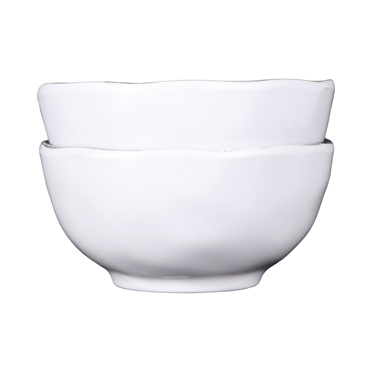 Melamine Round Bowl - Black Design