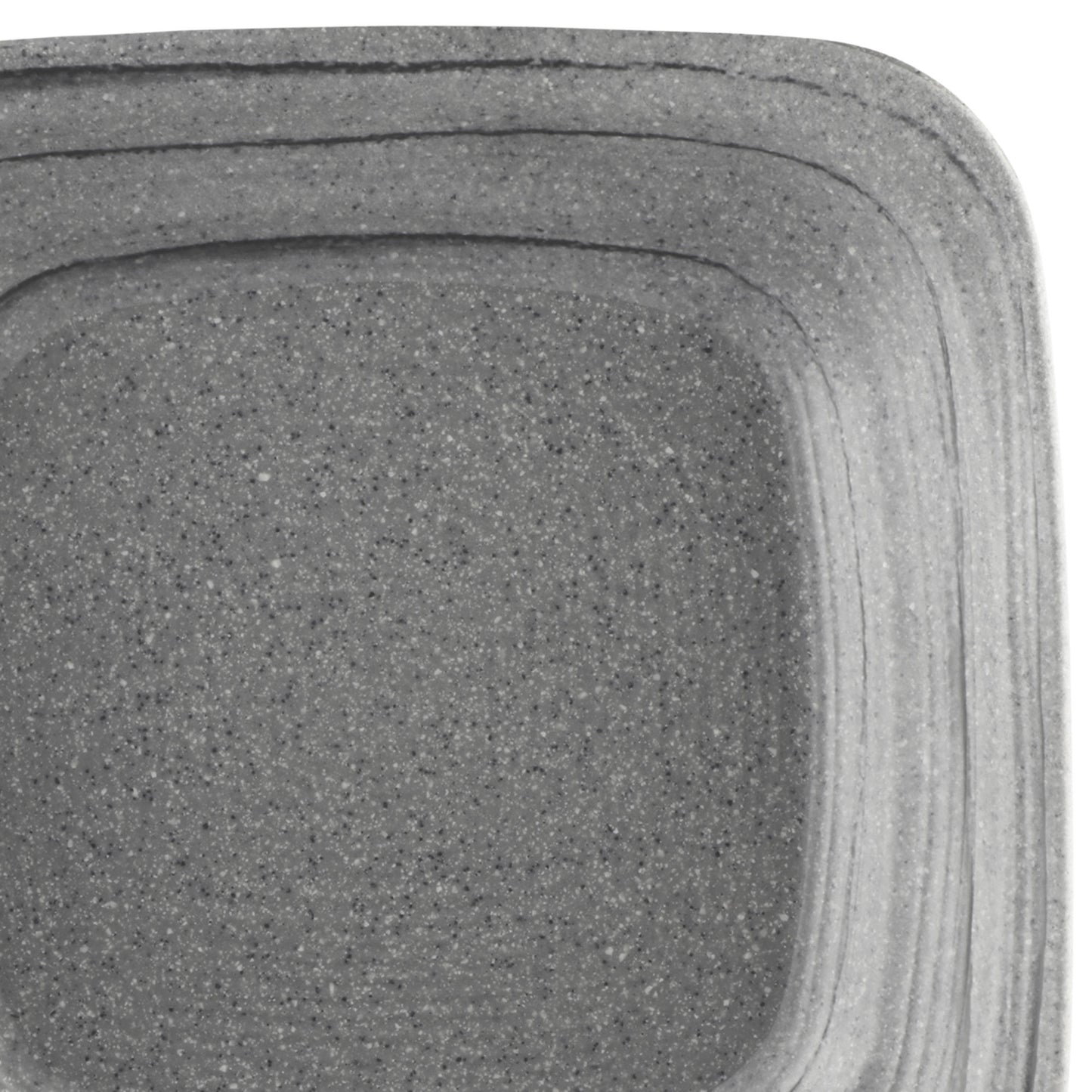 Melamine Irregular Square Bowl - Granite Stone Design
