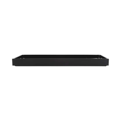 Melamine Rectangular Bin - Black