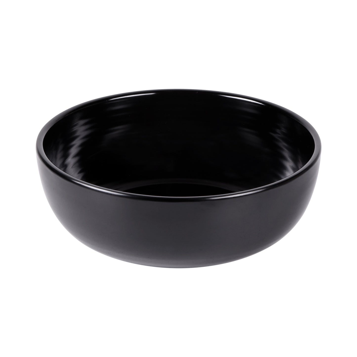 Melamine Round Ring Bowl - Black