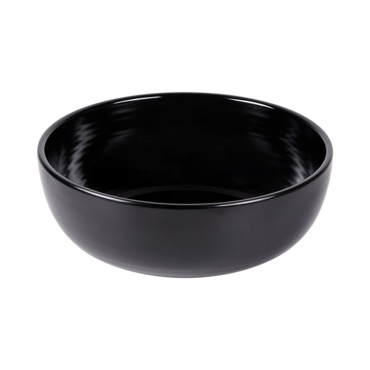 Melamine Round Ring Bowl - Black