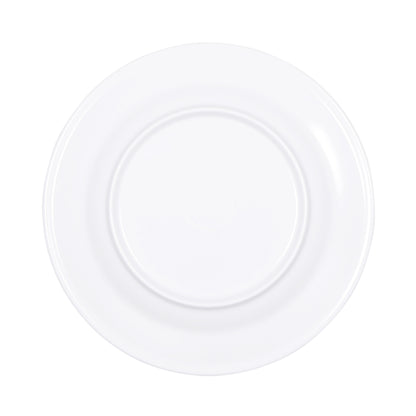 Melamine Round Plate - White