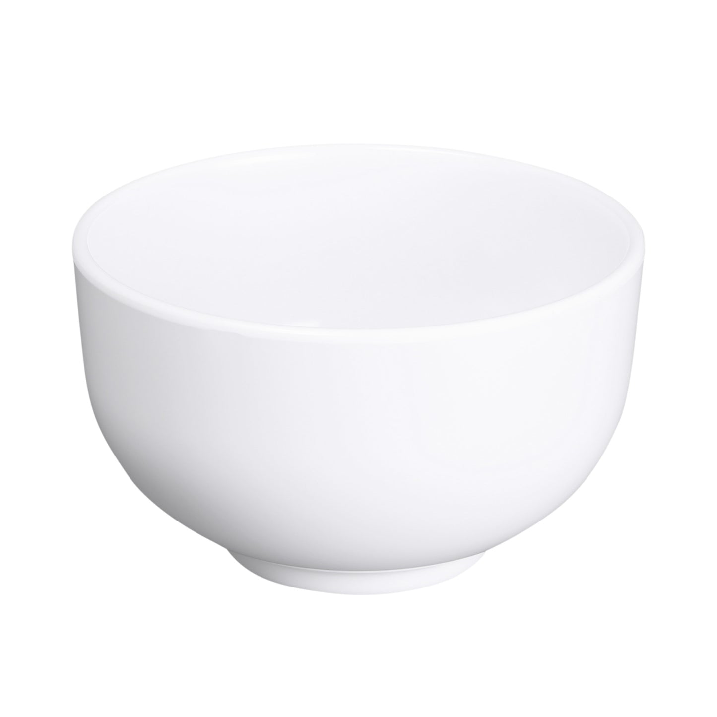 Melamine Round Bowl - White