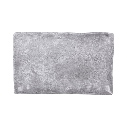 Melamine Rectangular Plate - Coal