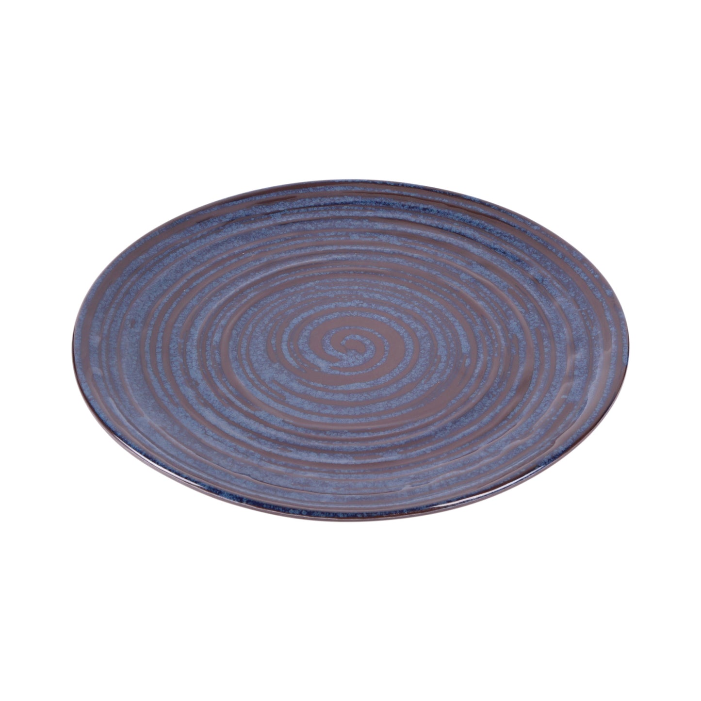Melamine Round Plate - Stardust White