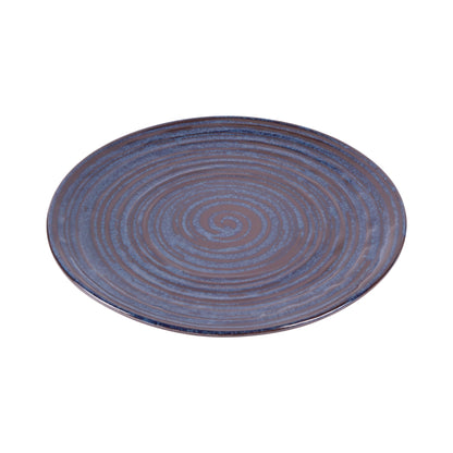 Melamine Round Plate - Stardust White