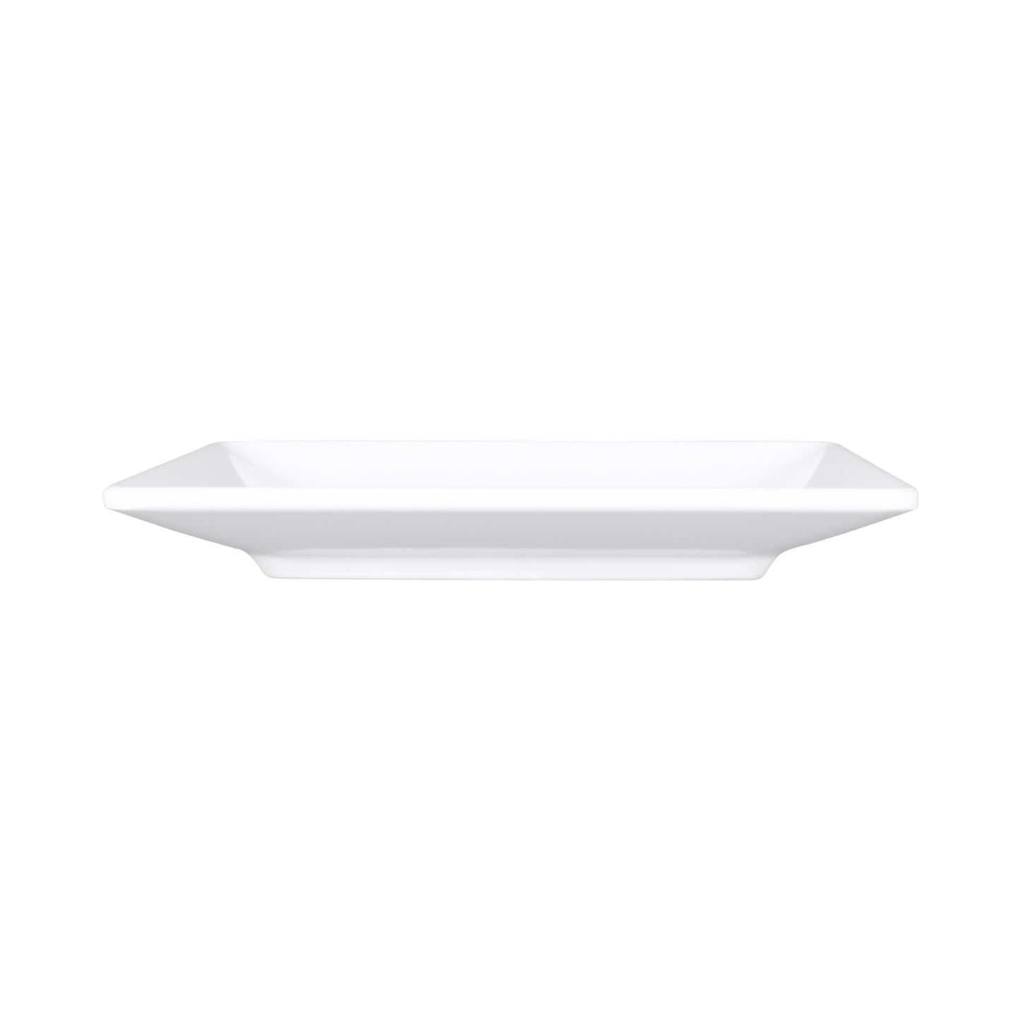 Melamine Square Plate - White