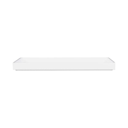 Melamine Rectangular Bin - White