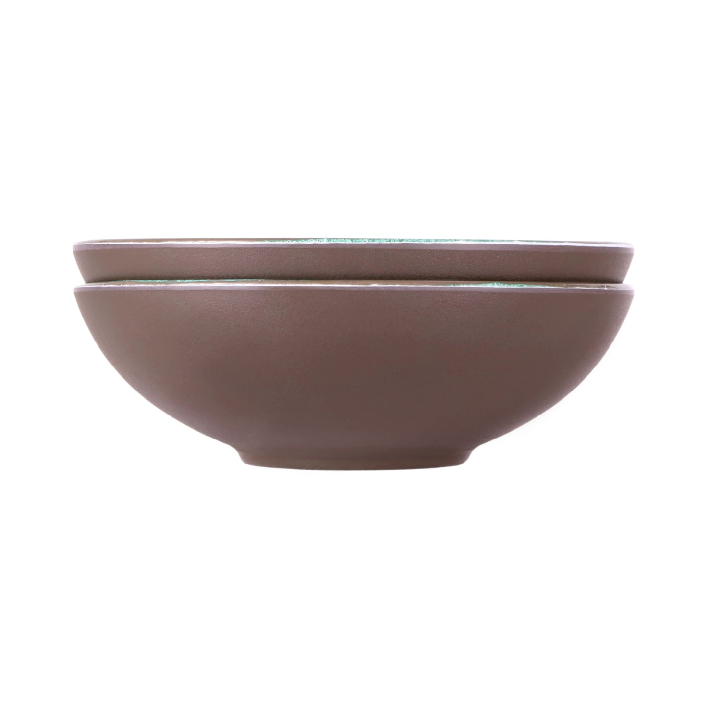 Melamine Round Bowl - Stardust Green
